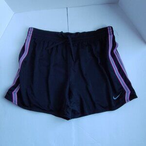 Ladies SZ M Nike Dri-Fit Black Athletic Short